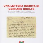 Una lettera inedita di Gerhard Rohlfs