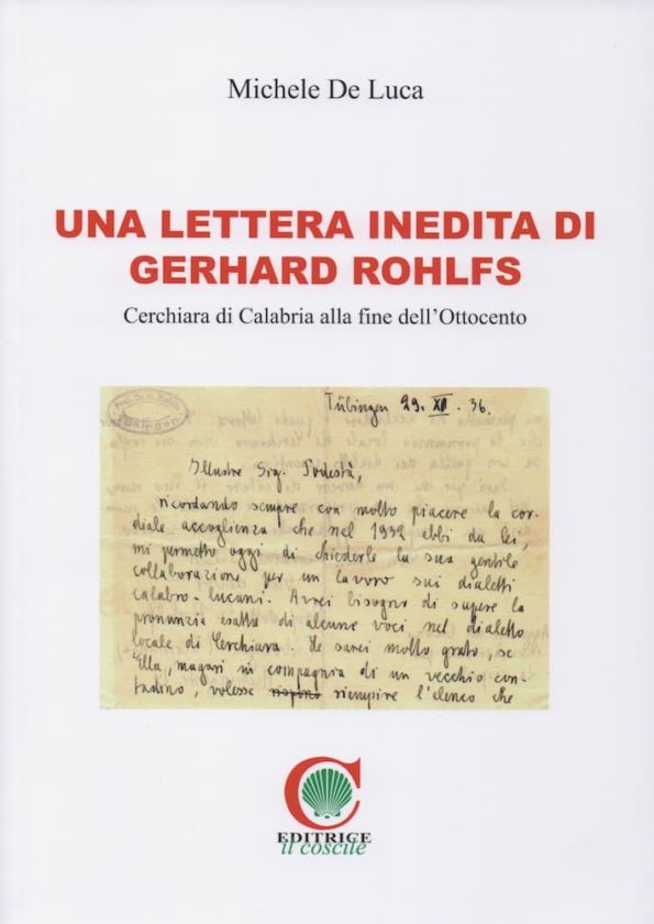 Una lettera inedita di Gerhard Rohlfs